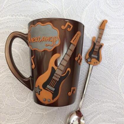personalized mug for the musician, ..