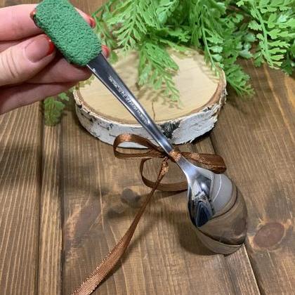 Spoon Rest, Dessert Spoon With Car Decor, A Gift..
