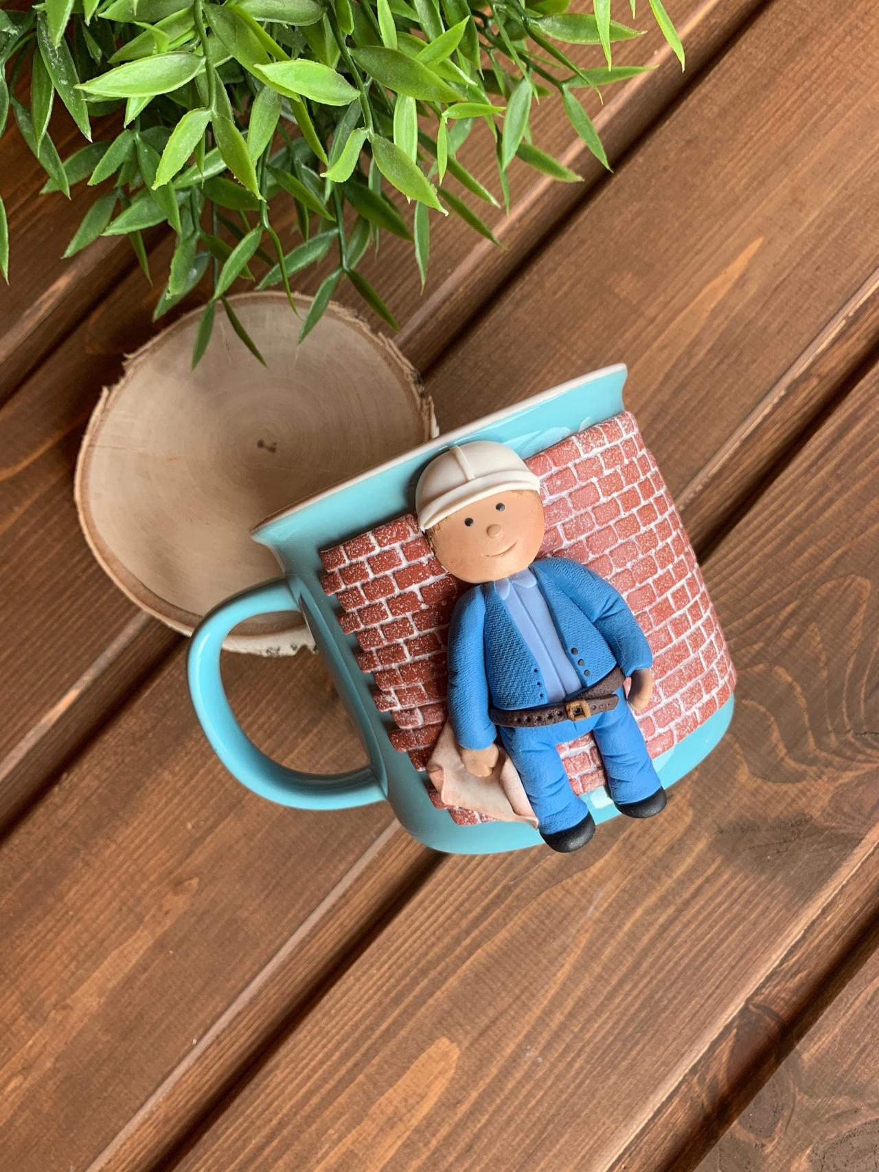 Mug for the master of construction, a gift for the builder, a personalized mug, a mug for a husband, a custom mug, a mug for a best friend